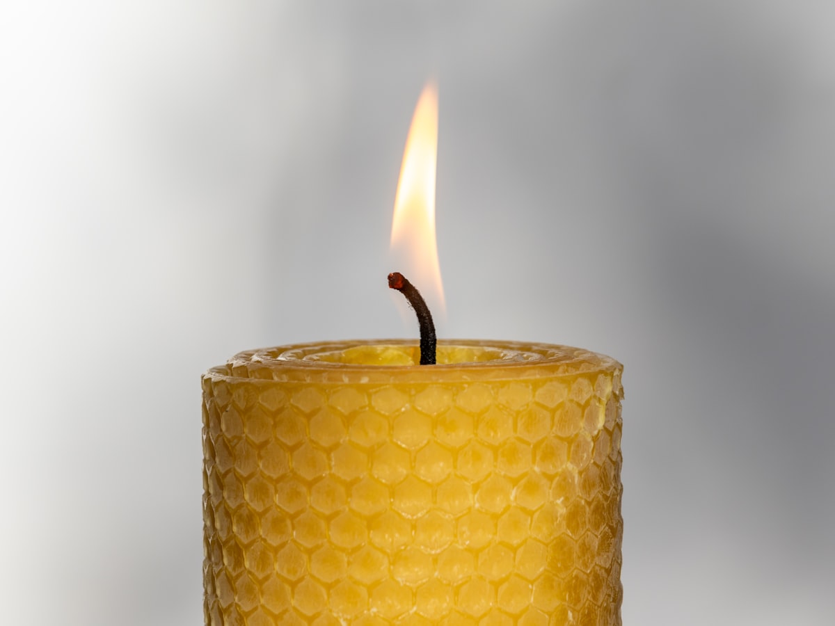 Bienenwachs-Vintage-Glas — Zeder & Sandelholz